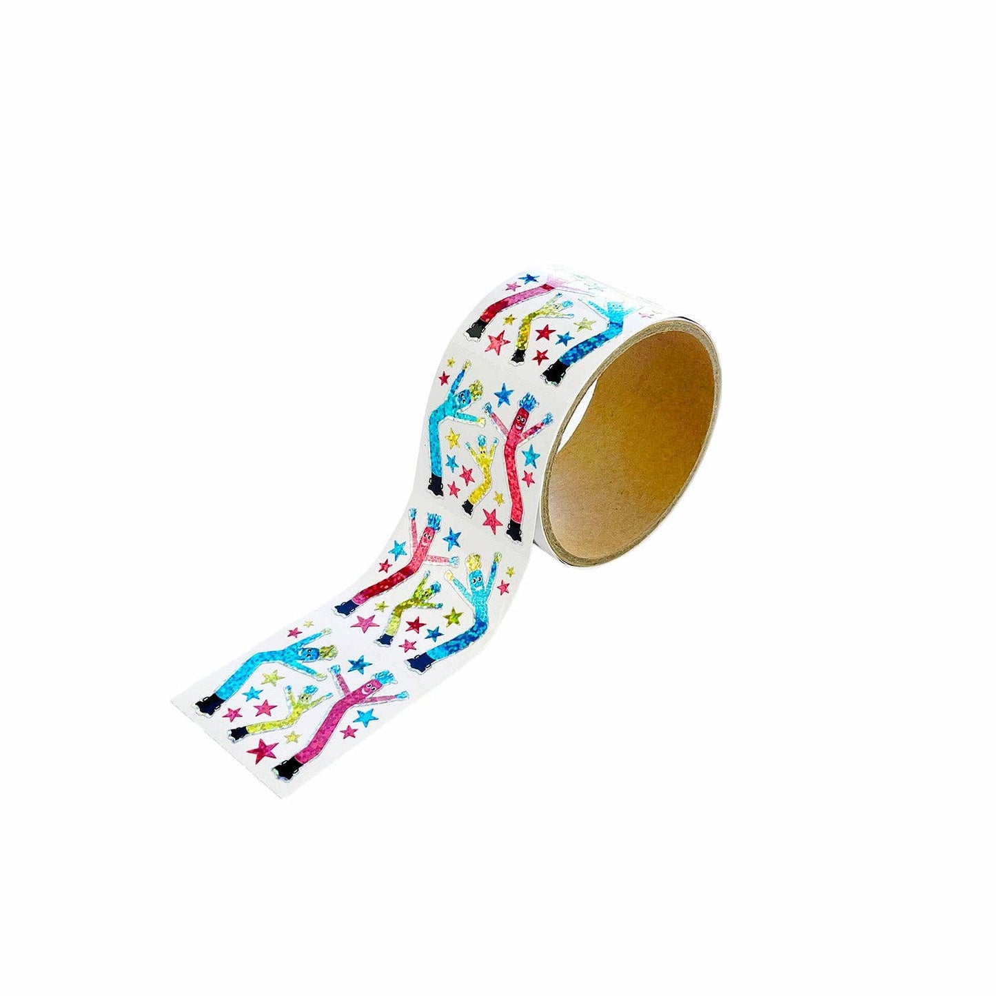 Air Dancers Stickers - 1 Perforated Square