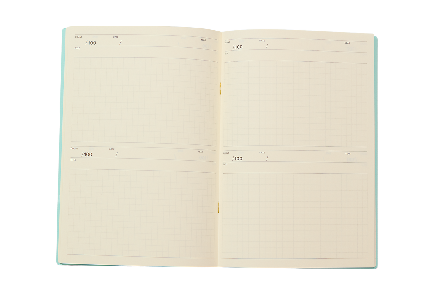 100 Days Notebook – Goal Tracking Journal