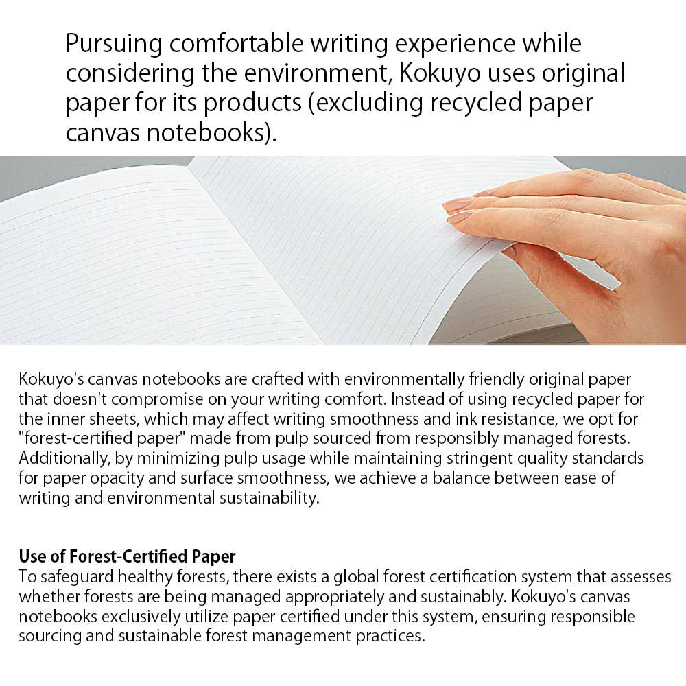 Kokuyo Campus Notebook B5: Purple