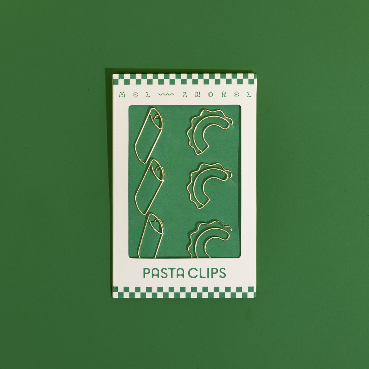 Pasta Paper Clips - Creste di Gallo + Penne