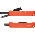 Kokuyo Hakoake 2-Way Portable Scissors Orange – Japanese Box Cutter & Compact Scissors