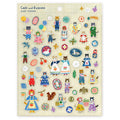 Cozyca x Aiko Fukawa Cats and Buttons Stickers