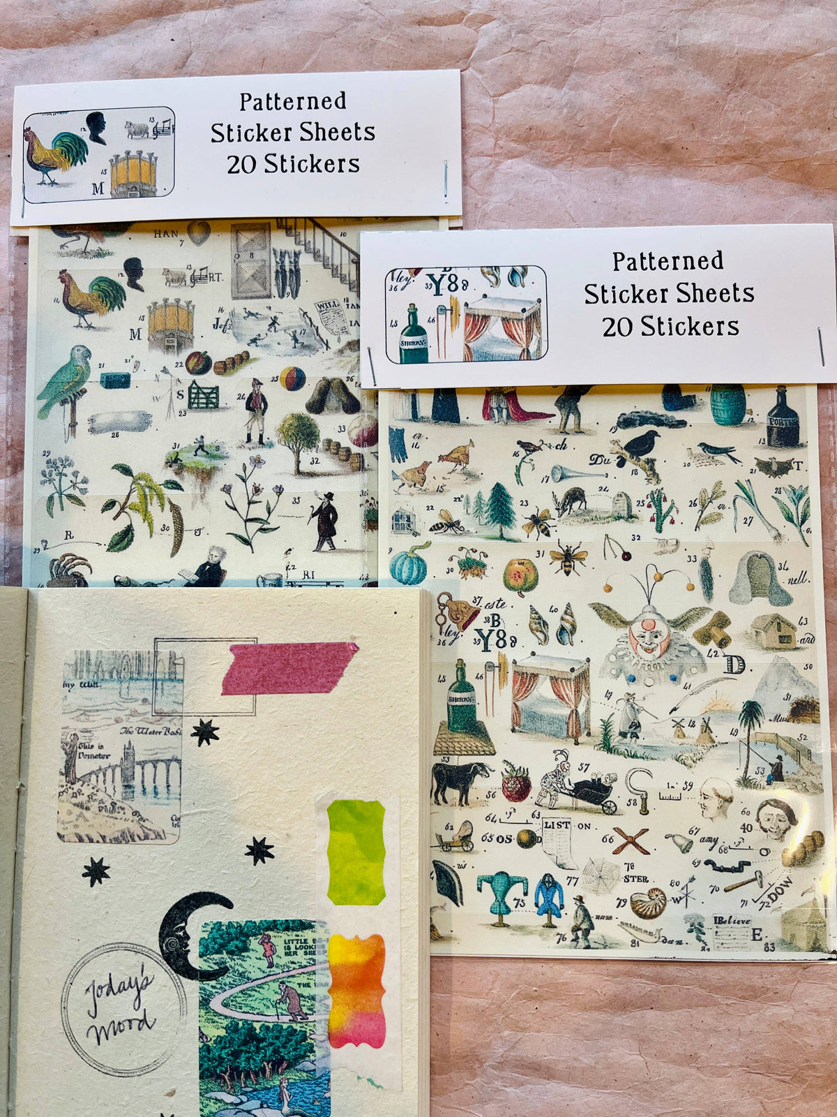 Sticker Sheets: Cast of Characters
