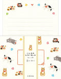 Furukawa Shiko Cat Stamp Letter Set – Cute Japanese Cat Stationery Writing Set