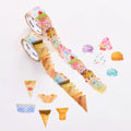 Bande Washi Sticker Roll Set – Ice Cream Shop | Japanese Masking Roll Stickers
