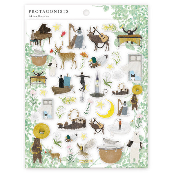 cozyca PROTAGONISTS Sticker Sheet – Akira Kusaka