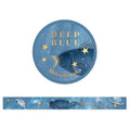 Cozyca Products Deep Blue Foil Washi Tape – Japanese Ocean Masking Tape