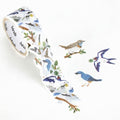 bande Birds in Embroidered Forest Washi Stickers – Japanese Nature Planner Stickers