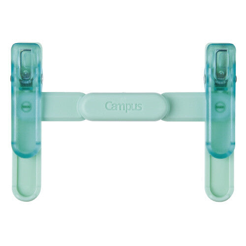 Kokuyo Campus Book Clip Green – Portable Japanese Page Holder Clip for Books & Planners