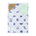Midori Yuru Log Notebook – B6 – Blue Nordic