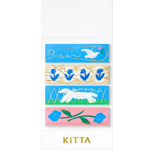 KINGJIM KITTA WALZ Portable Washi Tape Set