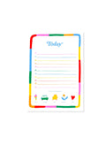 Today Rainbow To-Do – Colorful Daily Planner Notepad