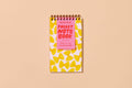Letterpress Small Spiral Notebook—Farfalle (Bowtie Pasta)