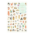 Midori Yuru Log Sticker Sheet – Animal