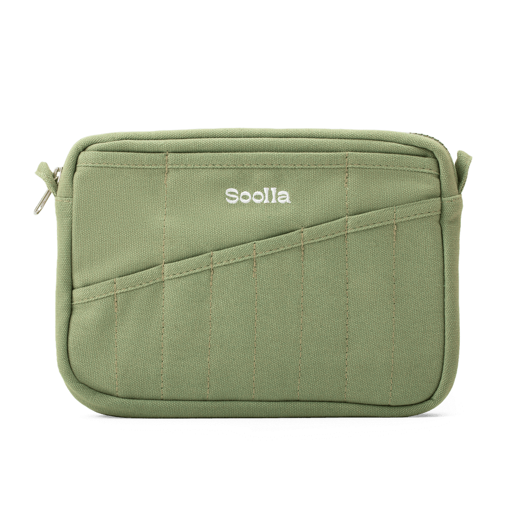 Soolla® Studio Pouch, Ganja Green (Stationery Pouch)