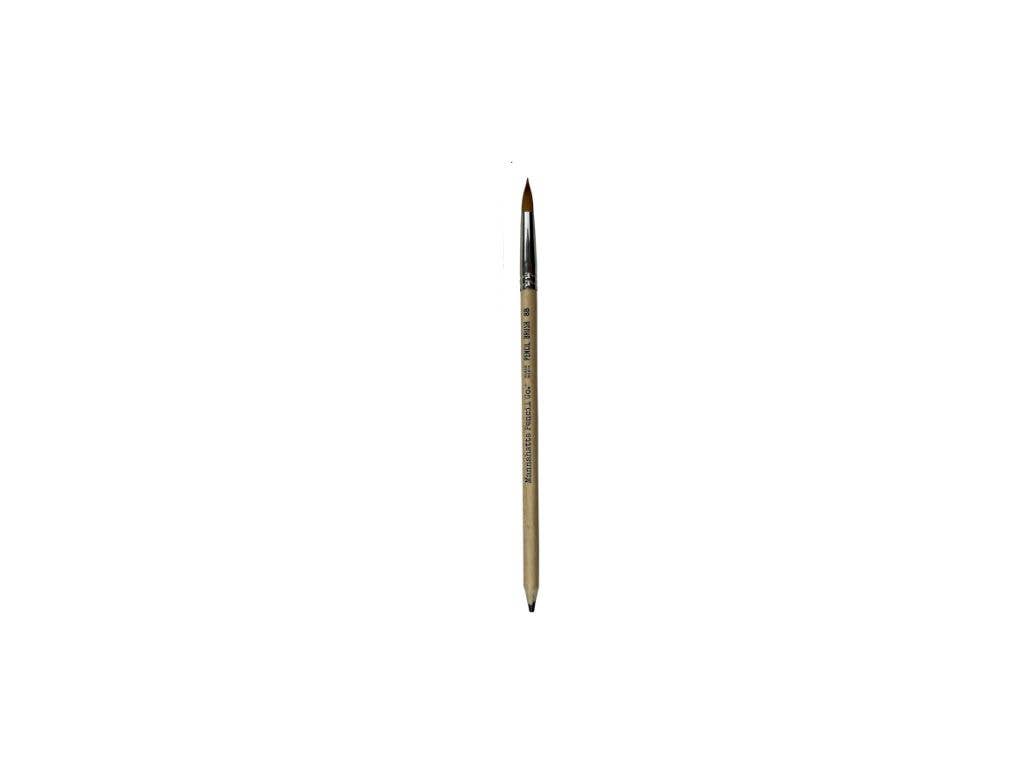 Graphite Pencil Brush: 4B Filbert