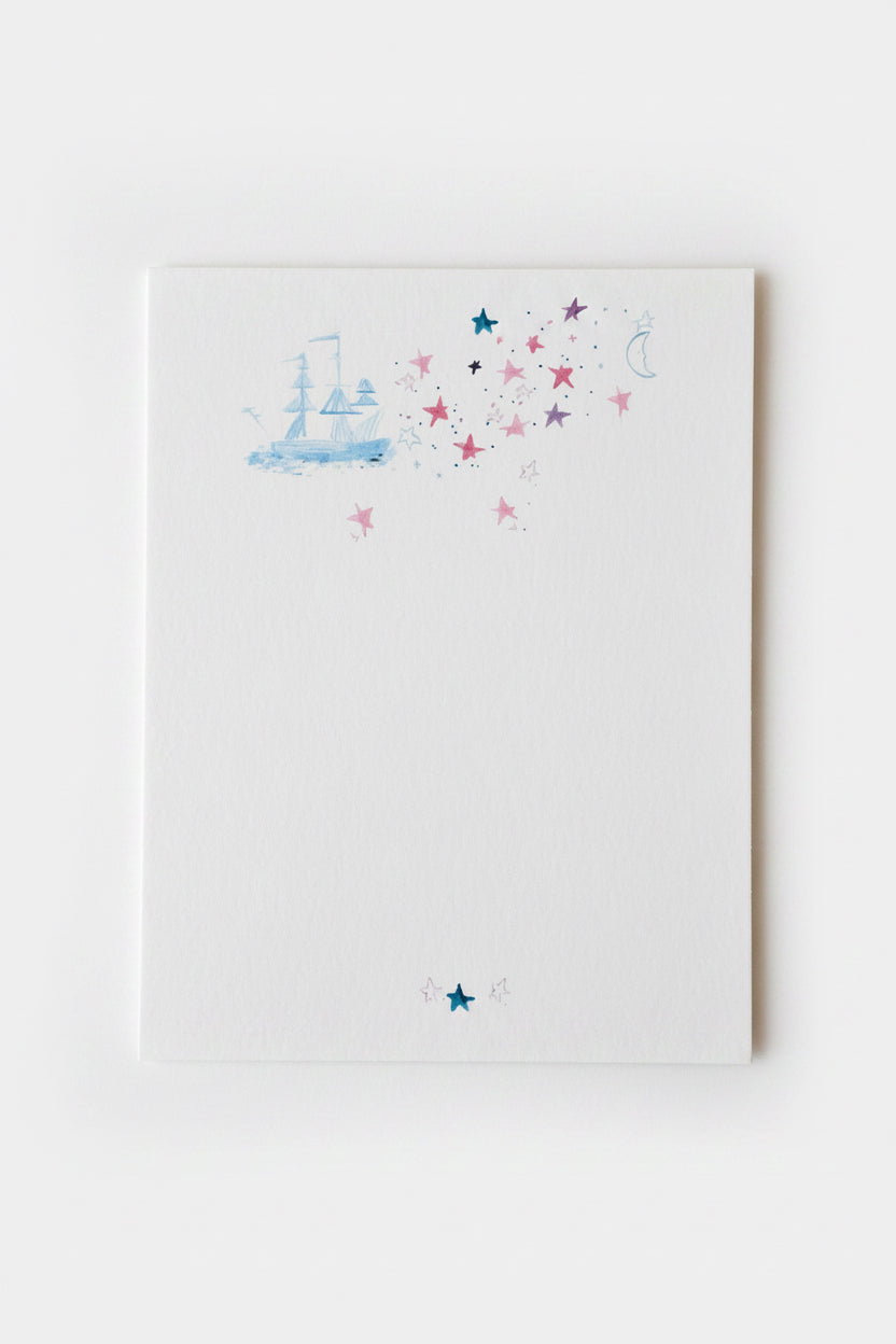 Sail Away in the Night Notecards