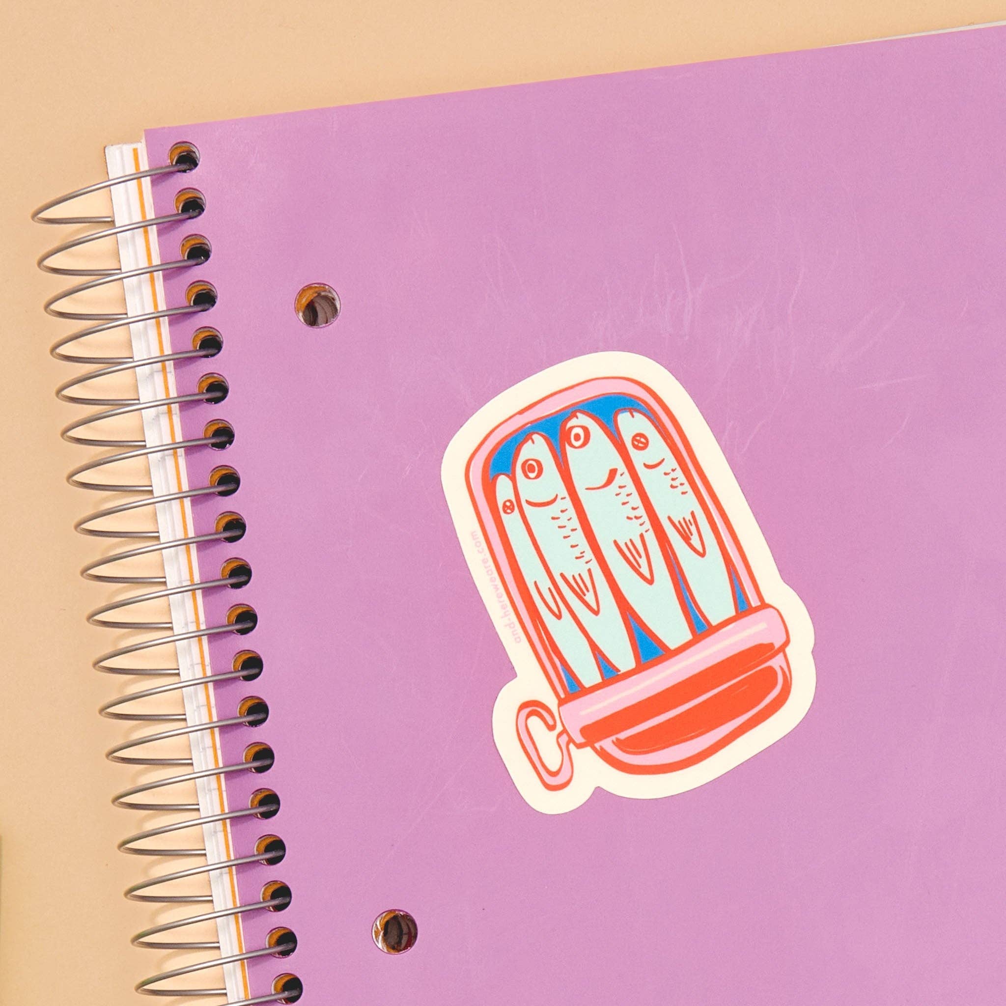 Vinyl Sticker—Sardines