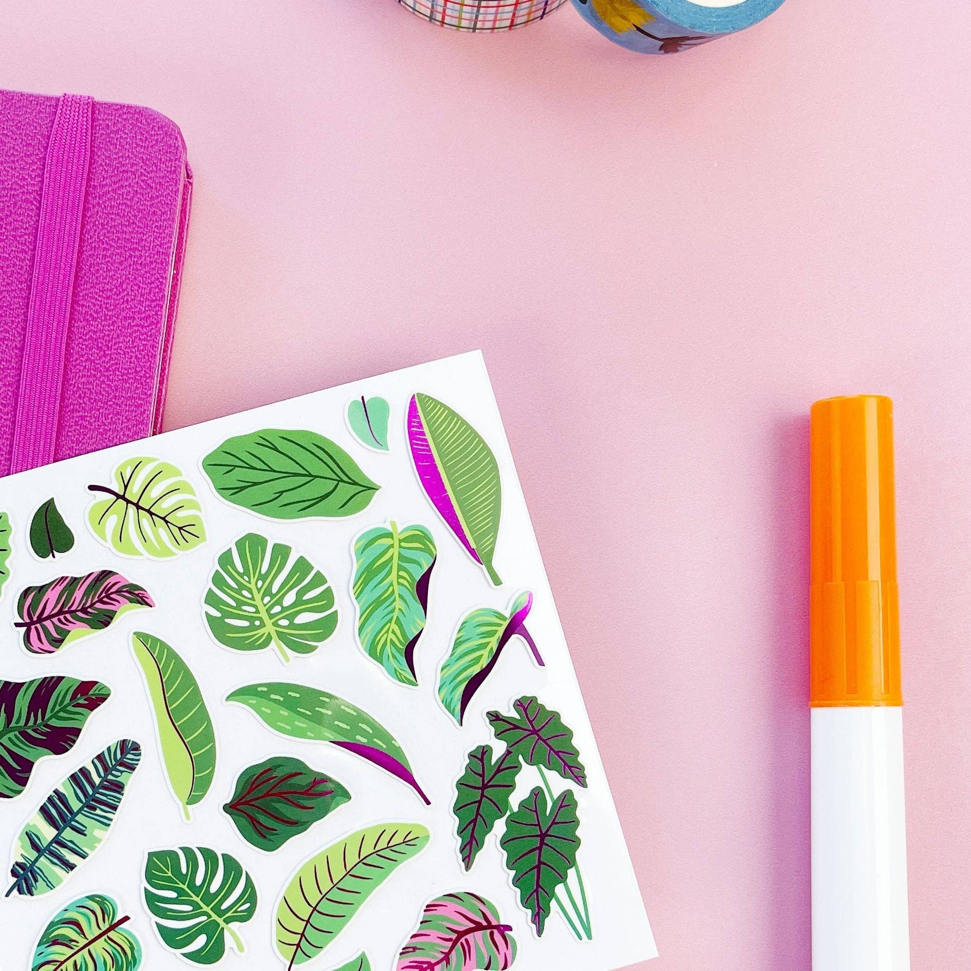 Leafy Layers Sticker Sheet
