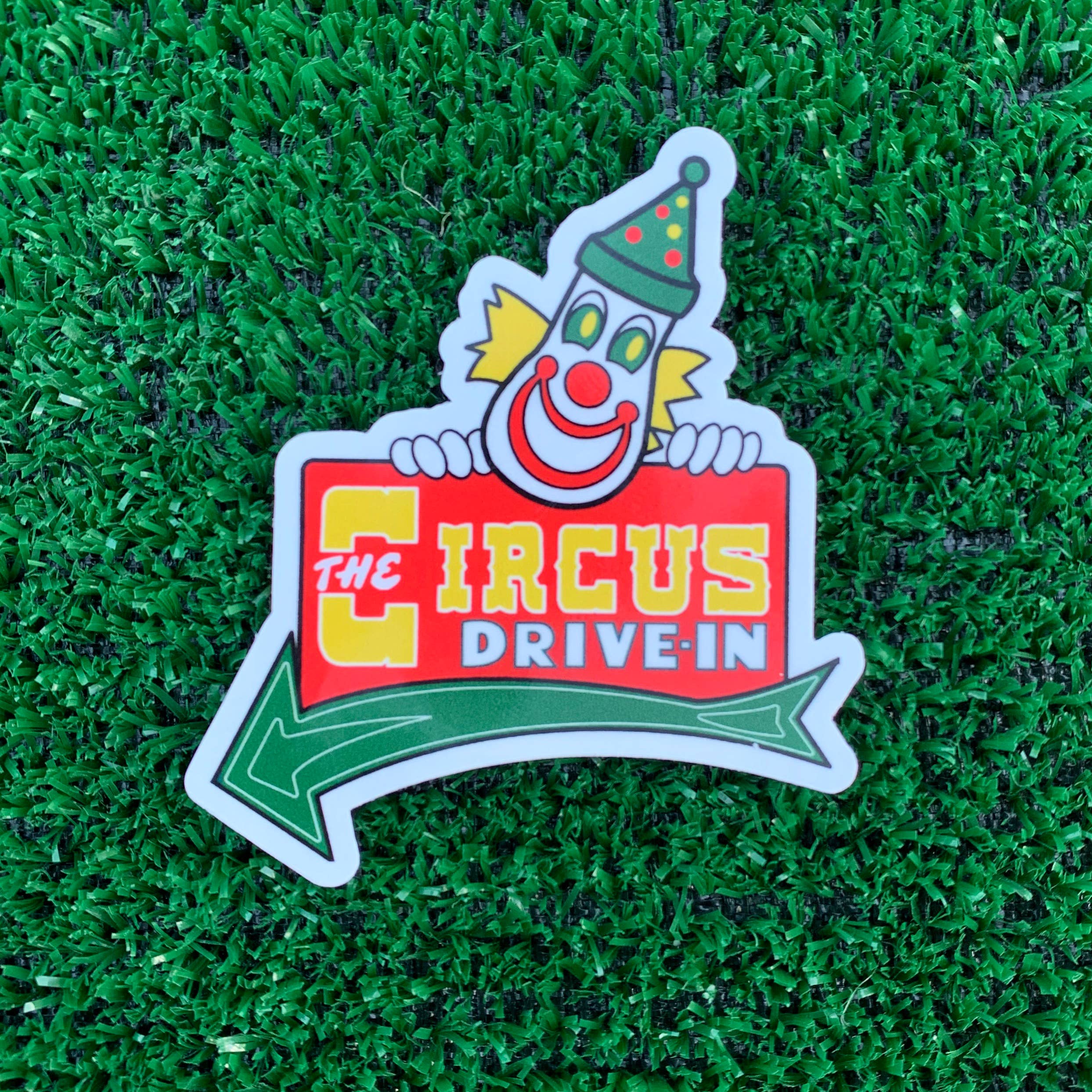 Circus Drive-In Sticker