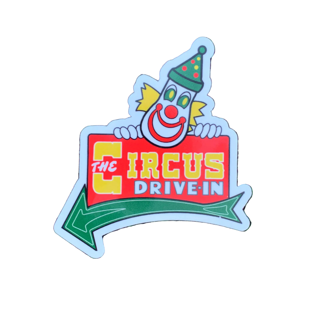 Circus Drive-In Sticker