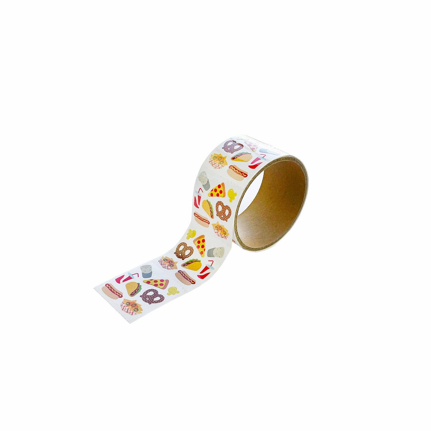 Sporting Snacks Stickers - 1 Perforated Square