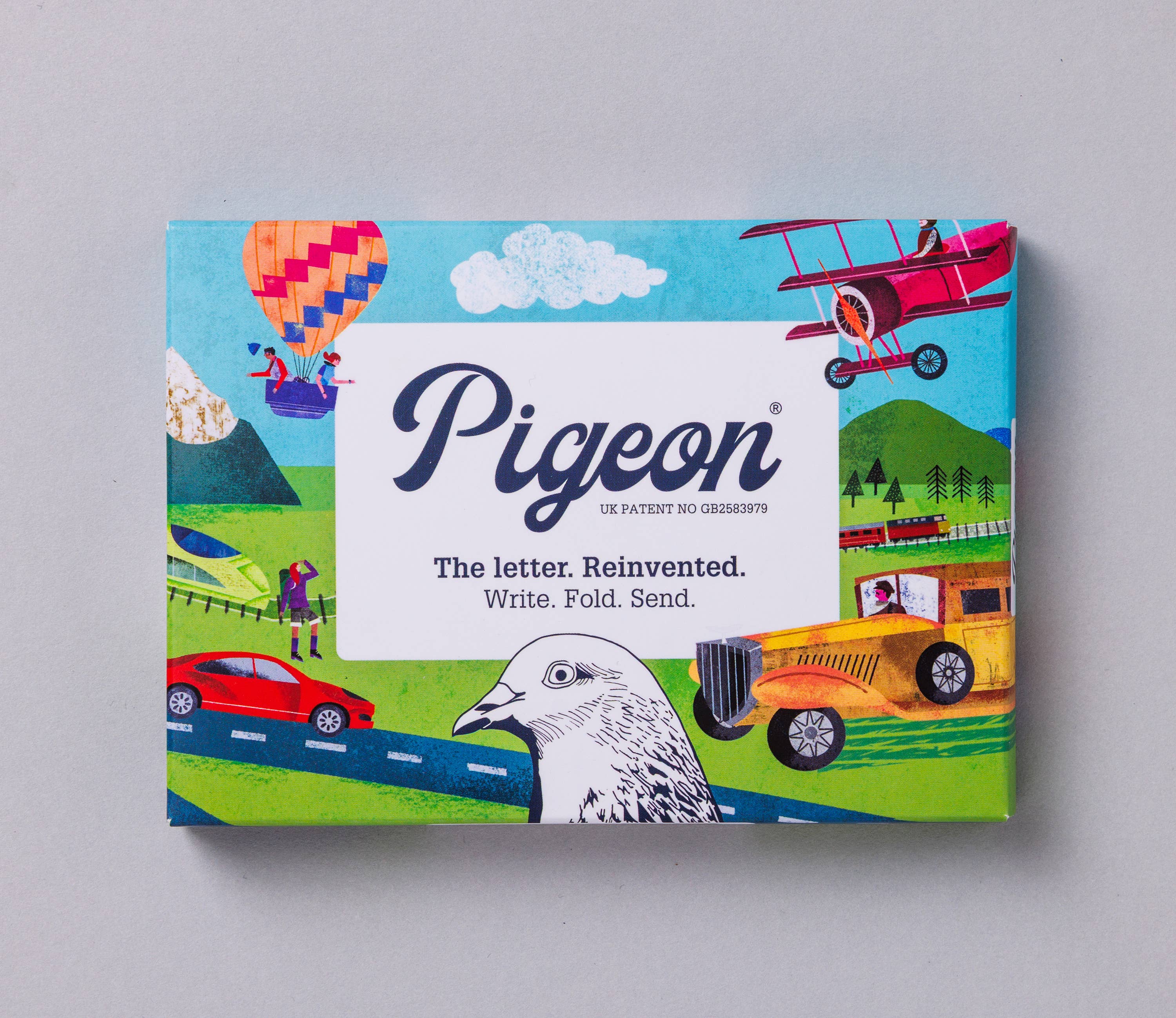 Hop-on-Board Pigeon, Kid's Letter Set – Pack of 6 Letters