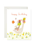 Duck Delivery Birthday – Cute Animal Birthday Card