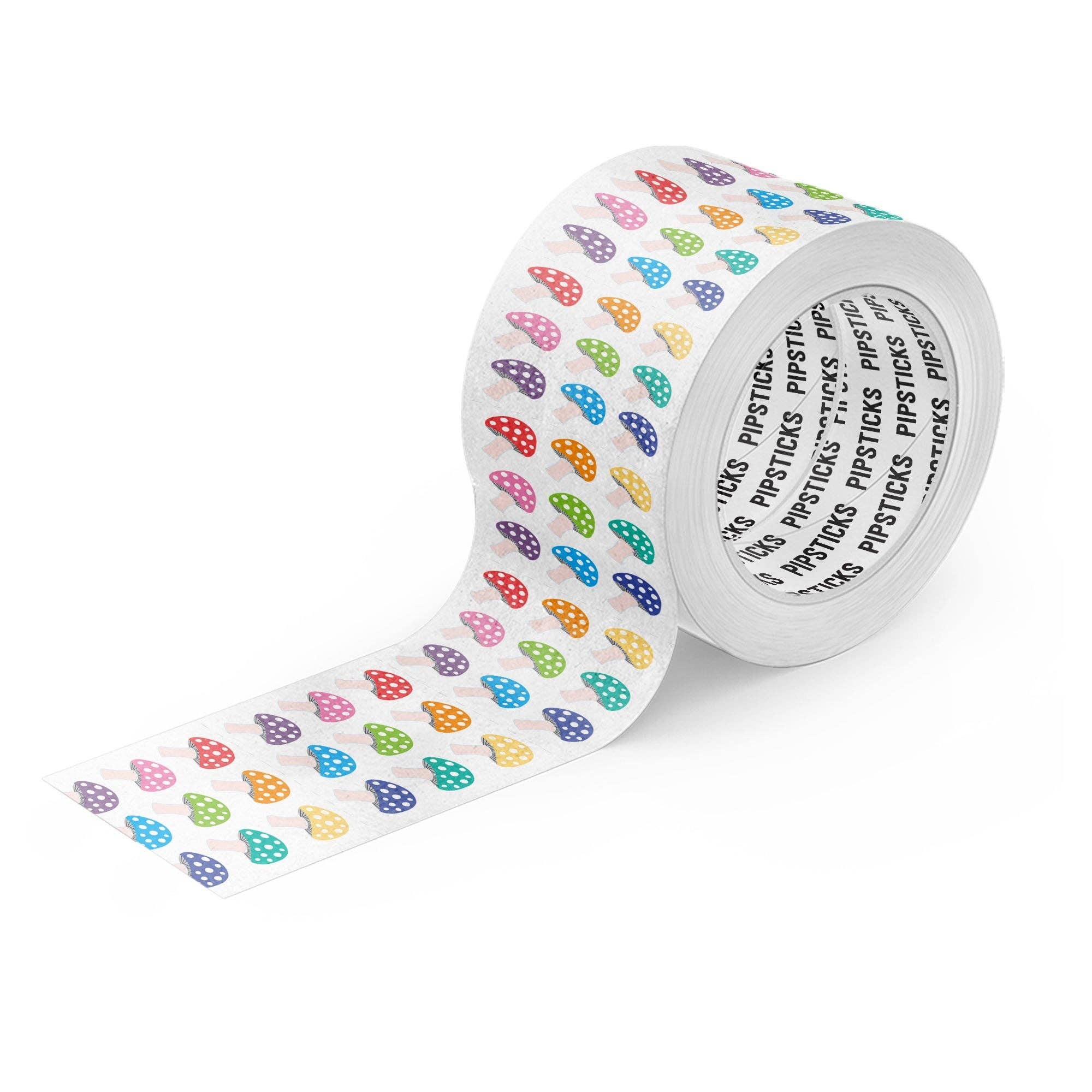 Color Pop Toadstools Stickers - 1 Perforated Square