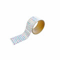 Rainbow Stripe Alphabet - 1 Perforated Square