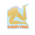 Sun your Buns in Asbury Park Sticker