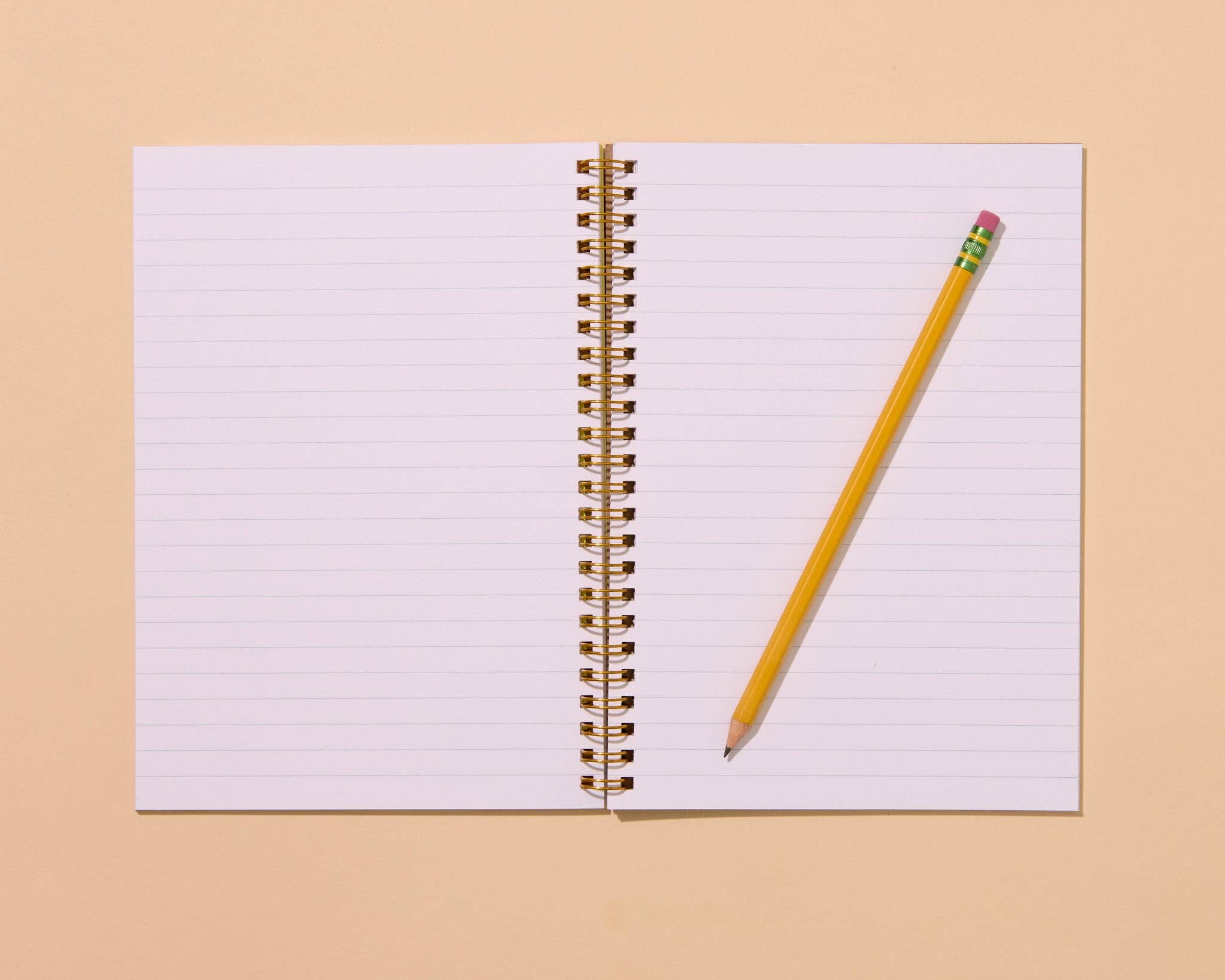 Letterpress A5 Spiral Notebook—Rainbow Trout (Colorful Fish)
