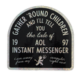 AOL Instant Messanger Sticker by Unwork of Art