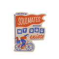 Dog Soulmates Sticker by Unwork of Art