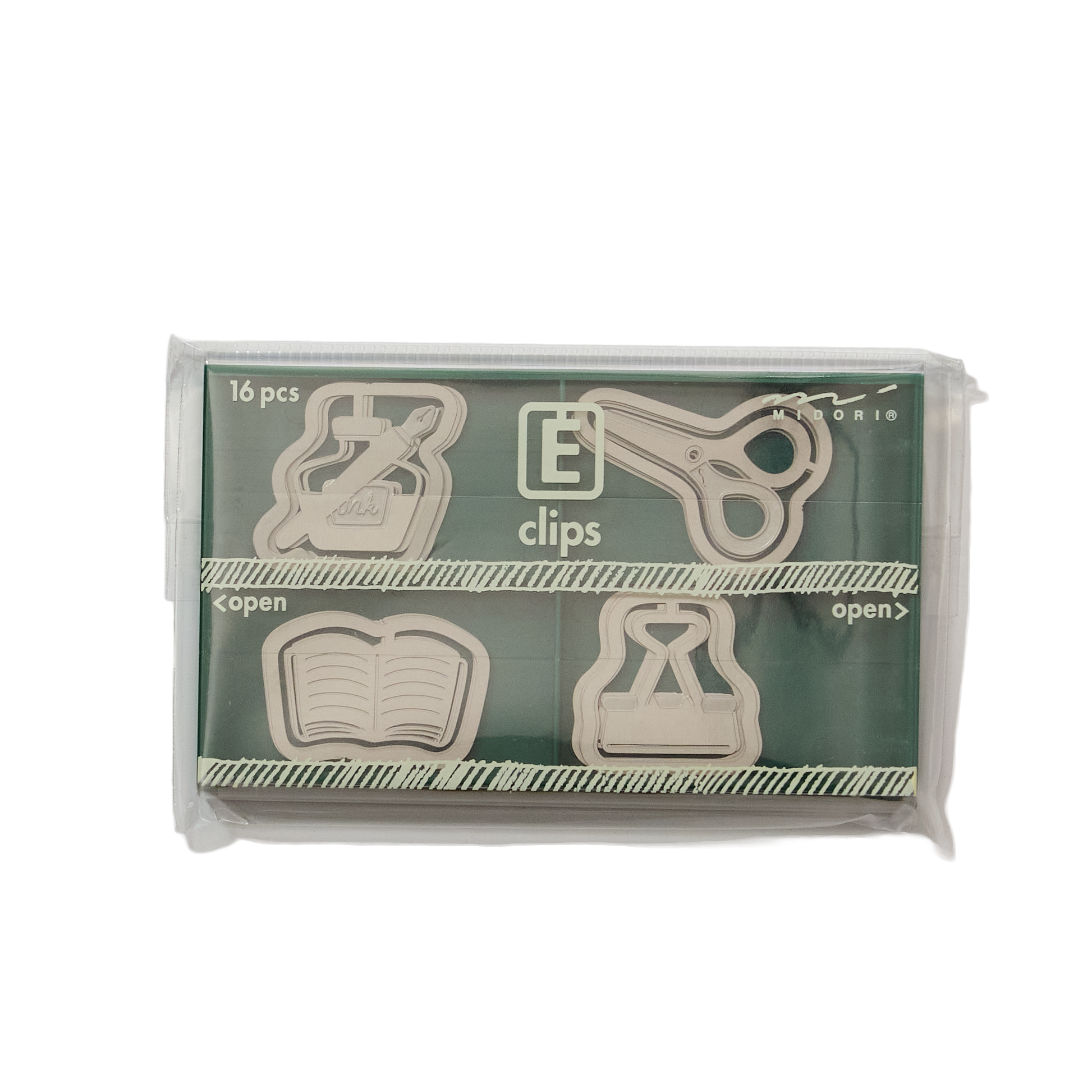 Midori Etching Clips – Stationery Design