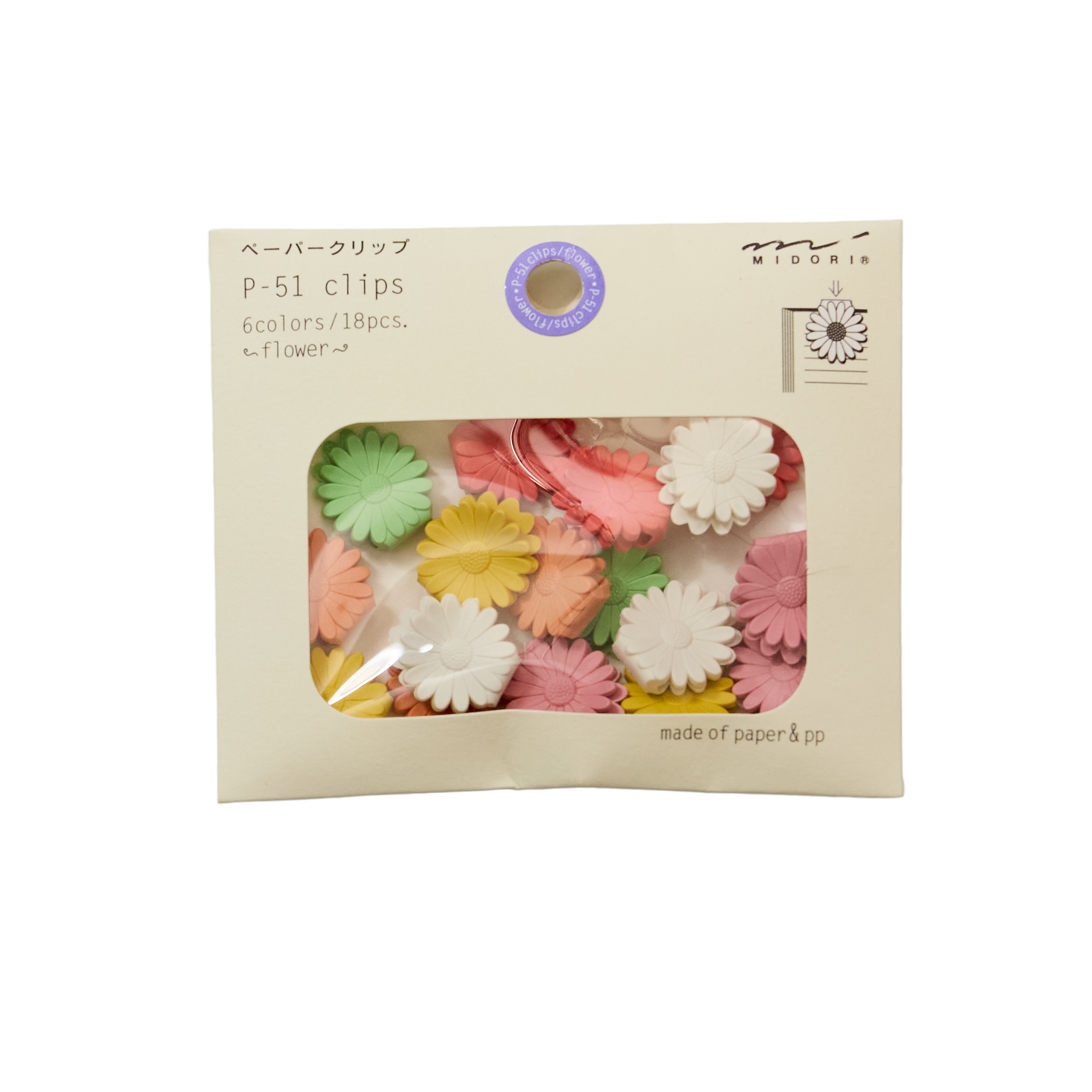 P-51 Flower Clips