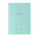 100 Days Notebook – Goal Tracking Journal