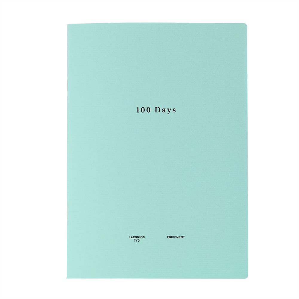 100 Days Notebook – Goal Tracking Journal