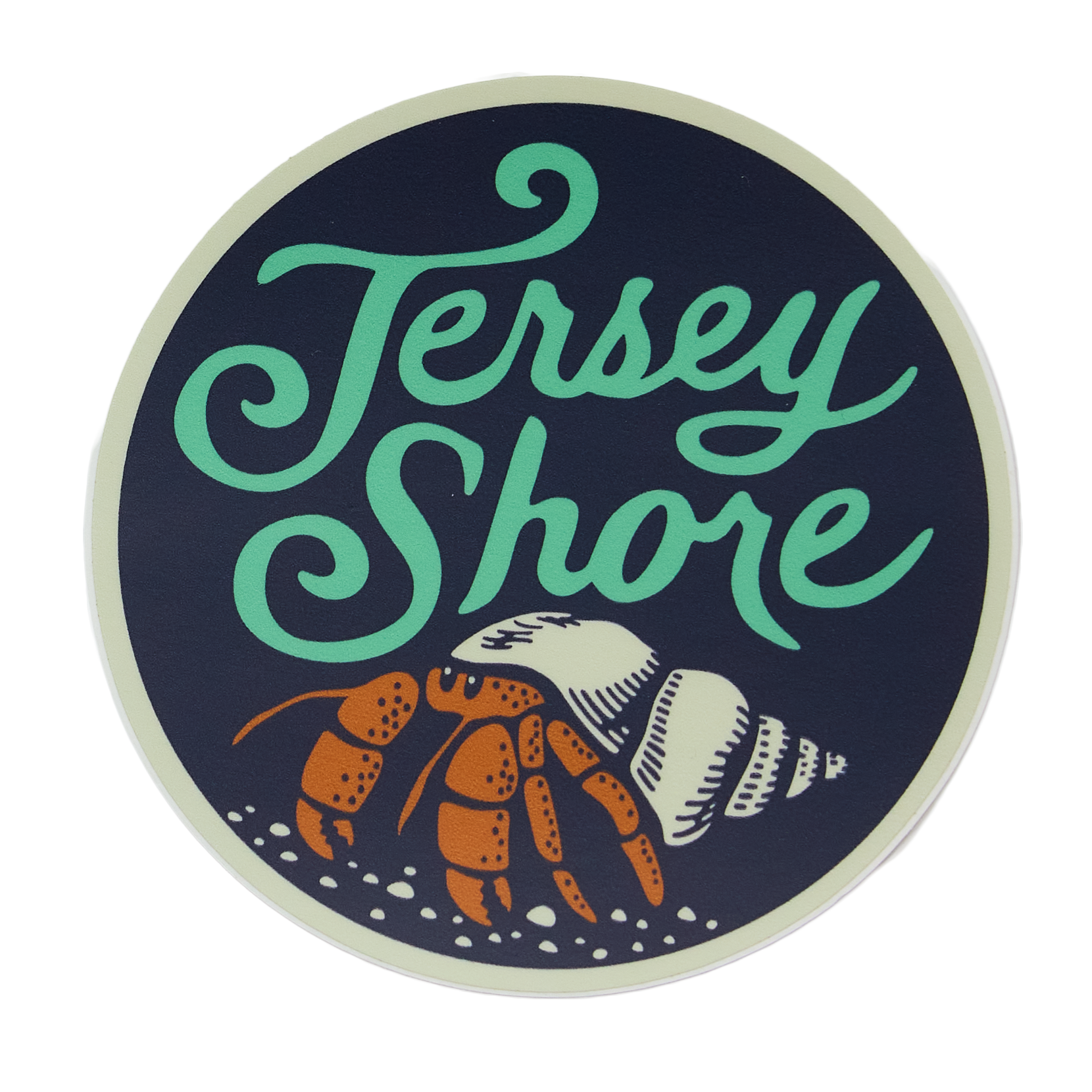 Jersey Shore Hermit Crab High Quality Vinyl Decal/Bumper Sticker
