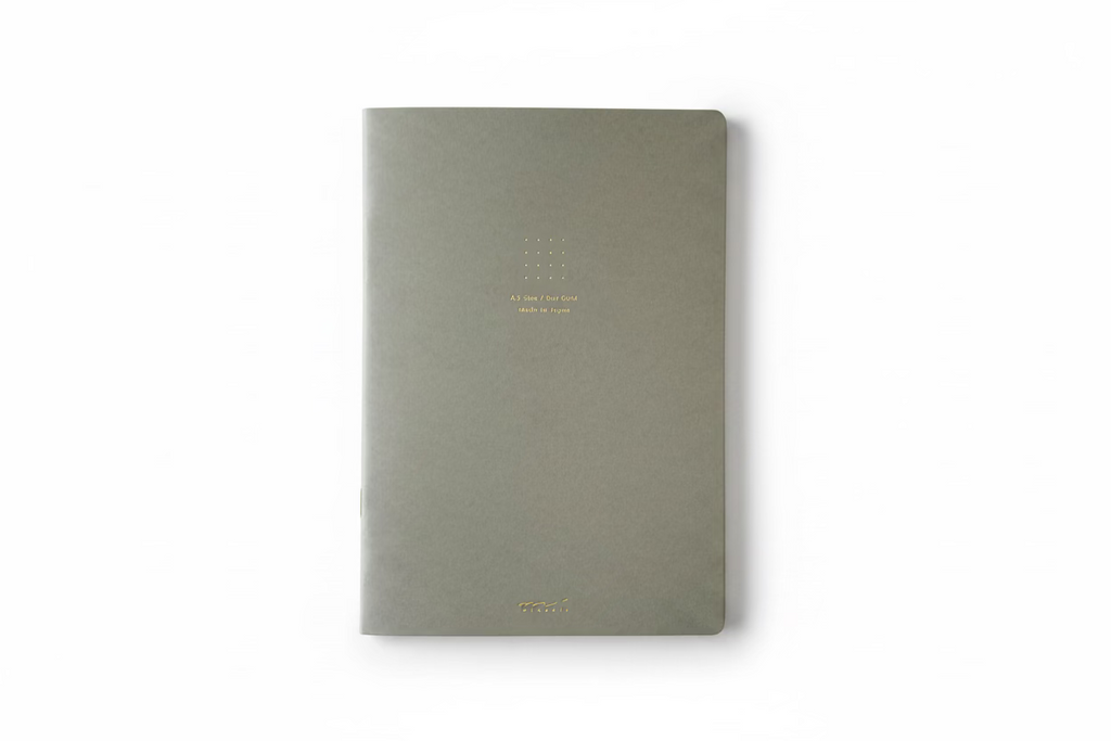 Midori Soft Color Notebook – A5 Dot Grid – Gray