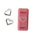Midori D-Clips Nano Paper Clips – Heart