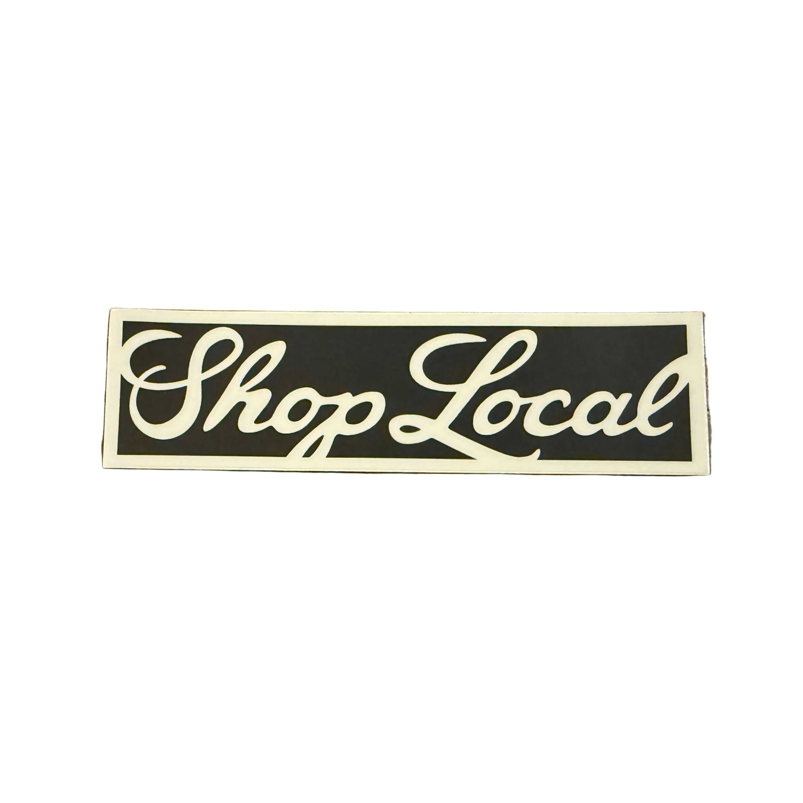 Shop Local Vinyl Decal/Bumper Sticker