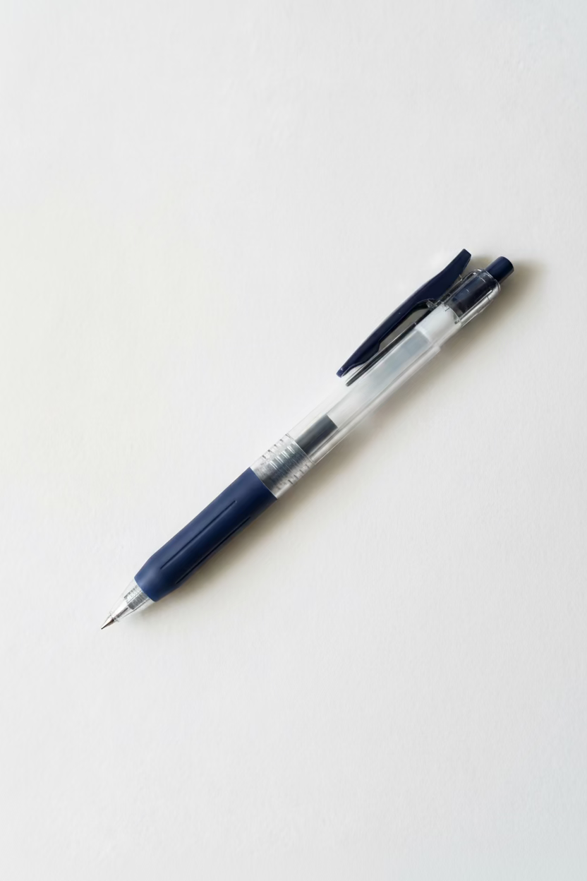 Zebra Sarasa Clip Gel Pen – 0.3 mm – Blue Black