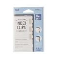 Chiratto Index Clips – Silver Metal Page Markers