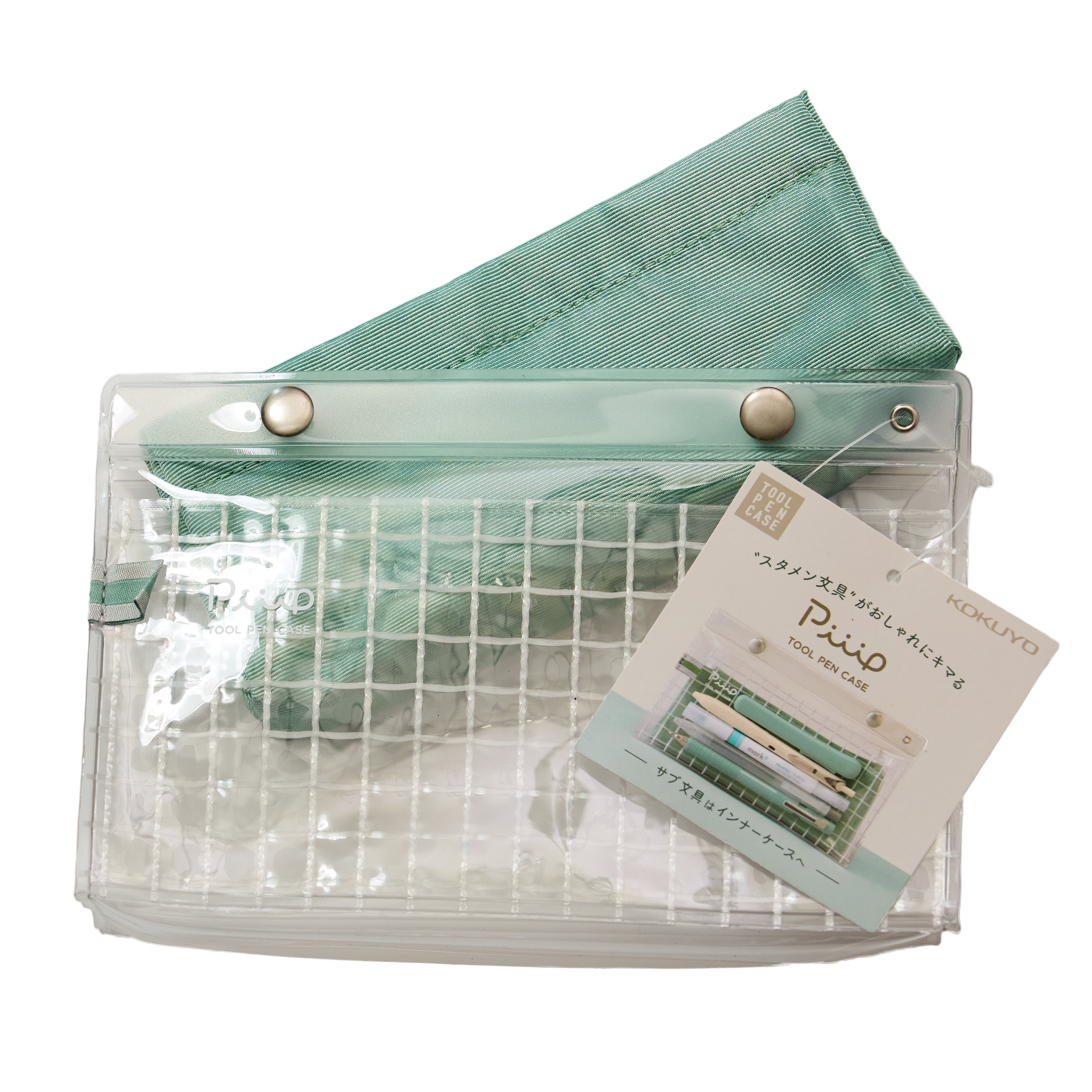 Kokuyo Piiip Tool Pen Case – Green