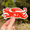 Jersey Devil "The Flyer" Vinyl Decal/Bumper Sticker