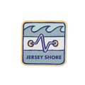 Beach Badge Vinyl Sticker