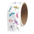 Dragonflies 2" Sticker - 1 Perforated Square