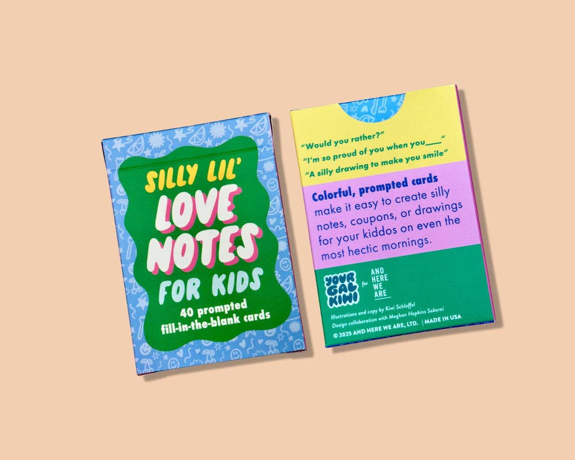 Silly Little Love Notes by Your Gal Kiwi—for Kids