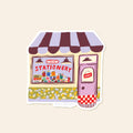 Stationery Store Sticker - Cute Shop Vinyl Sticker